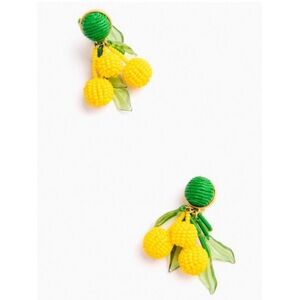 Tuckernuck Green and Yellow Earrings